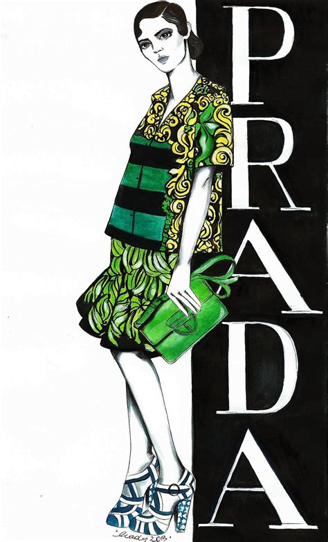 Prada Fashion Illustrations Images 